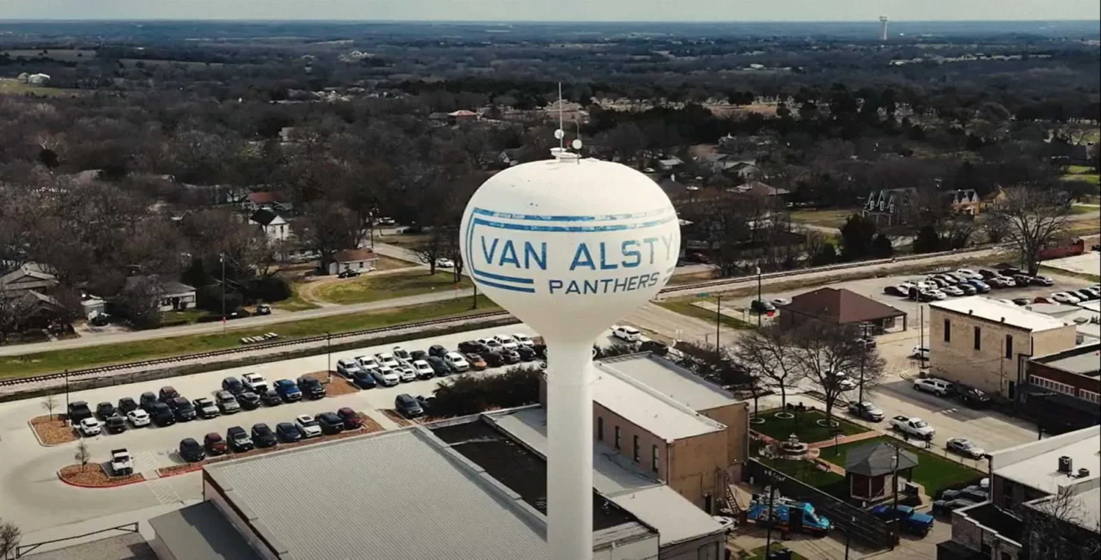 Van Alstyne water tower